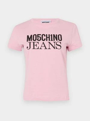 T-shirt z nadrukiem MOSCHINO JEANS