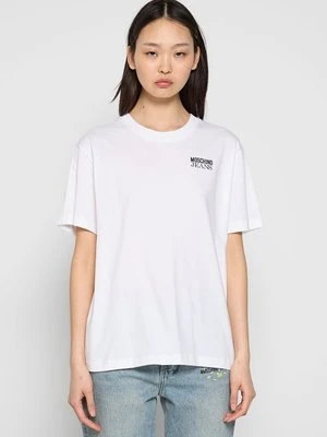 T-shirt z nadrukiem MOSCHINO JEANS