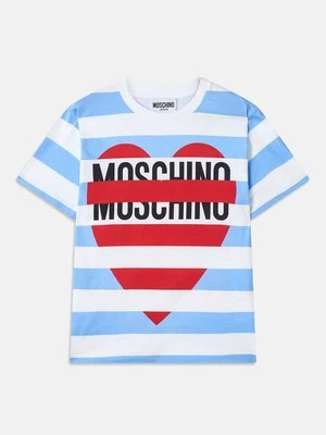 T-shirt z nadrukiem MOSCHINO JEANS