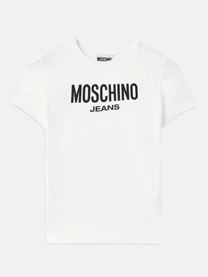T-shirt z nadrukiem MOSCHINO JEANS