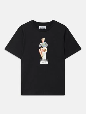 T-shirt z nadrukiem MOSCHINO JEANS