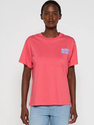 T-shirt z nadrukiem MOSCHINO JEANS