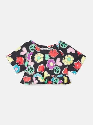 T-shirt z nadrukiem MOSCHINO JEANS