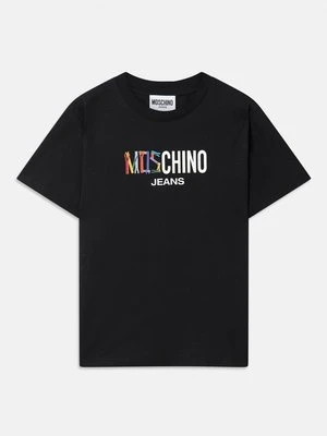 T-shirt z nadrukiem MOSCHINO JEANS