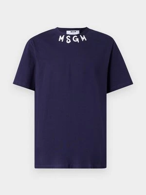 T-shirt z nadrukiem MSGM