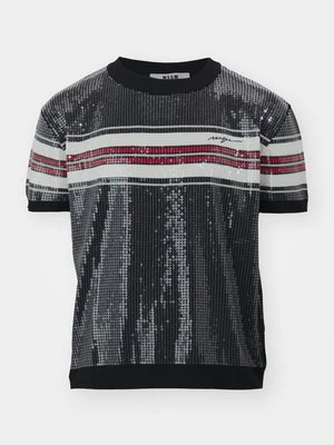 T-shirt z nadrukiem MSGM