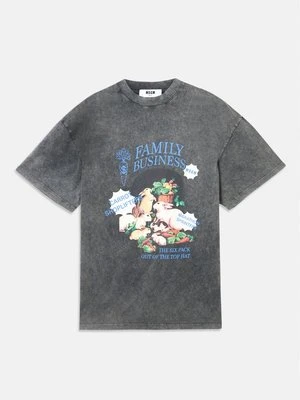 T-shirt z nadrukiem MSGM