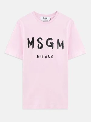 T-shirt z nadrukiem MSGM