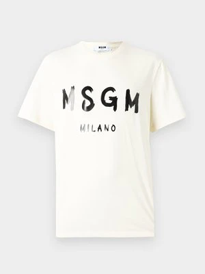 T-shirt z nadrukiem MSGM