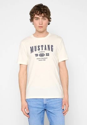 T-shirt z nadrukiem mustang