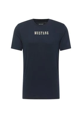 T-shirt z nadrukiem mustang