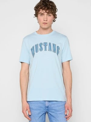 T-shirt z nadrukiem mustang