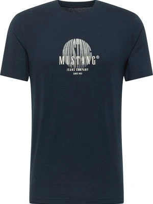 T-shirt z nadrukiem mustang