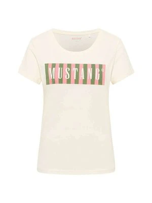 T-shirt z nadrukiem mustang