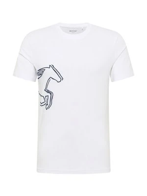 T-shirt z nadrukiem mustang
