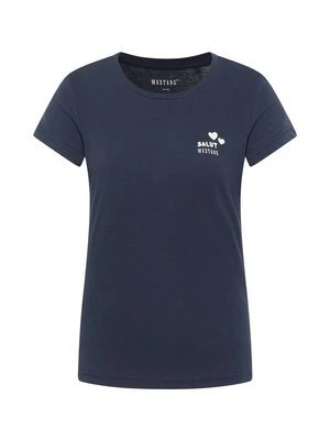 T-shirt z nadrukiem mustang