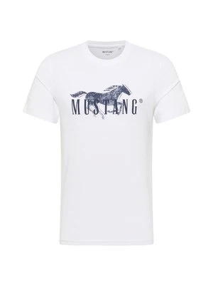 T-shirt z nadrukiem mustang