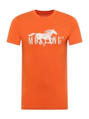 T-shirt z nadrukiem mustang