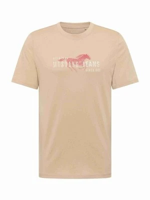 T-shirt z nadrukiem mustang