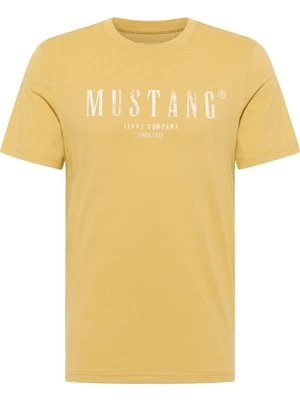 T-shirt z nadrukiem mustang