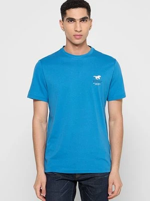 T-shirt z nadrukiem mustang