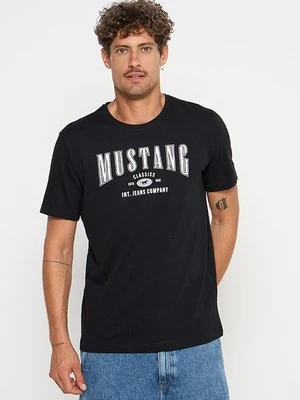 T-shirt z nadrukiem mustang