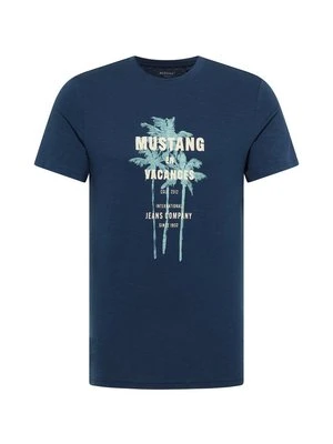 T-shirt z nadrukiem mustang
