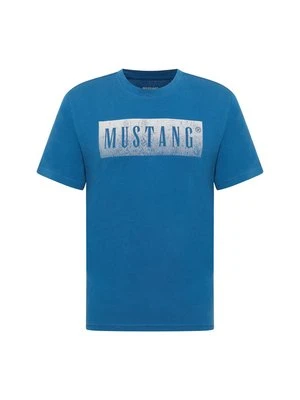 T-shirt z nadrukiem mustang