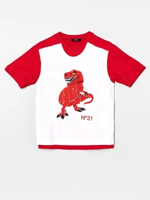T-shirt z nadrukiem N°21
