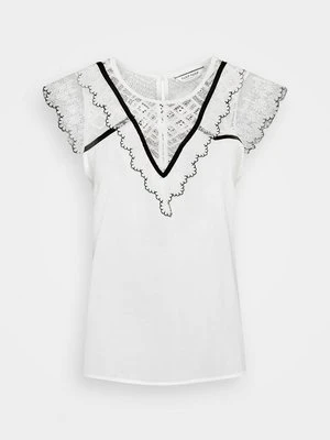 T-shirt z nadrukiem Naf Naf