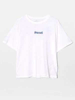 Zdjęcie produktu T-shirt z nadrukiem NAME IT biały
