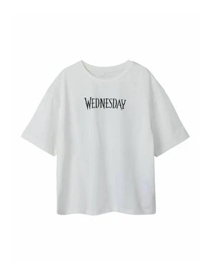 Zdjęcie produktu T-shirt z nadrukiem NAME IT mleczny