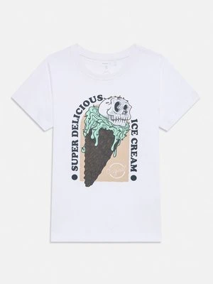 Zdjęcie produktu T-shirt z nadrukiem NAME IT biały