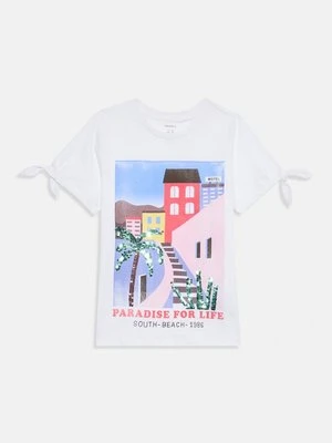Zdjęcie produktu T-shirt z nadrukiem NAME IT biały