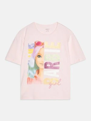 Zdjęcie produktu T-shirt z nadrukiem NAME IT jasnoróżowy
