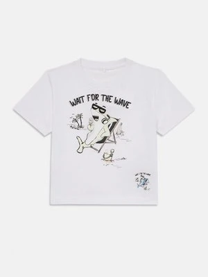 Zdjęcie produktu T-shirt z nadrukiem NAME IT biały