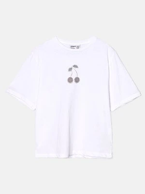 Zdjęcie produktu T-shirt z nadrukiem NAME IT biały