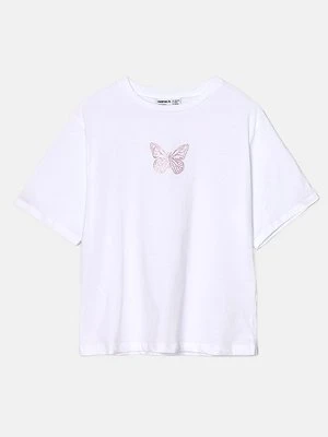 Zdjęcie produktu T-shirt z nadrukiem NAME IT biały