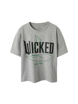 Zdjęcie produktu T-shirt z nadrukiem NAME IT szary