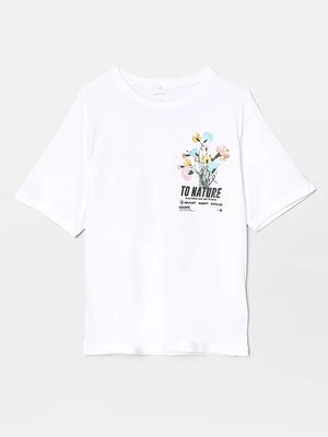 Zdjęcie produktu T-shirt z nadrukiem NAME IT biały
