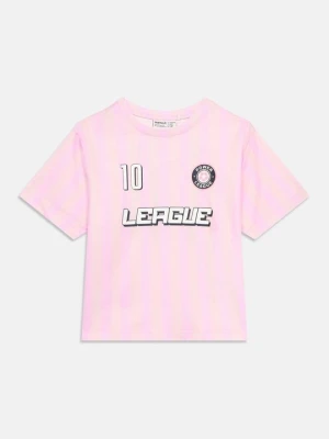 T-shirt z nadrukiem NAME IT jasnoróżowy