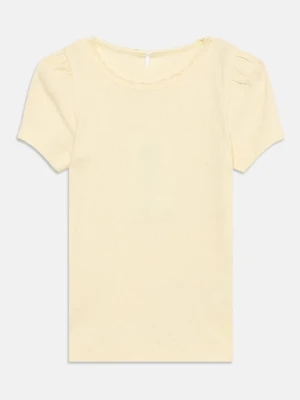 T-shirt z nadrukiem NAME IT jasnożółty