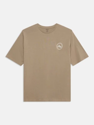 T-shirt z nadrukiem NAME IT szary
