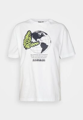 T-shirt z nadrukiem Napapijri
