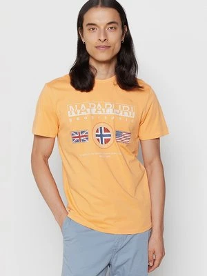 T-shirt z nadrukiem Napapijri