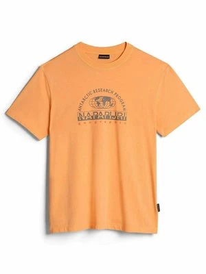 T-shirt z nadrukiem Napapijri