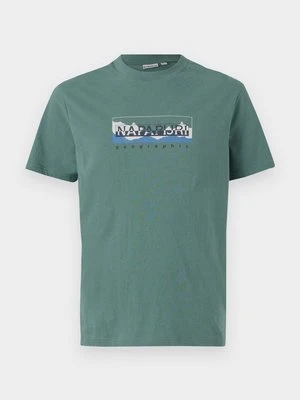 T-shirt z nadrukiem Napapijri