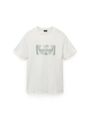 T-shirt z nadrukiem Napapijri