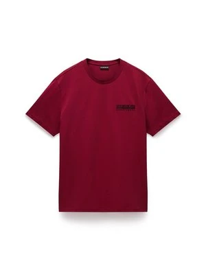 T-shirt z nadrukiem Napapijri