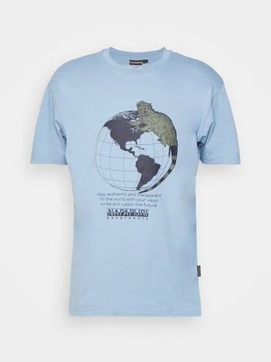 T-shirt z nadrukiem Napapijri